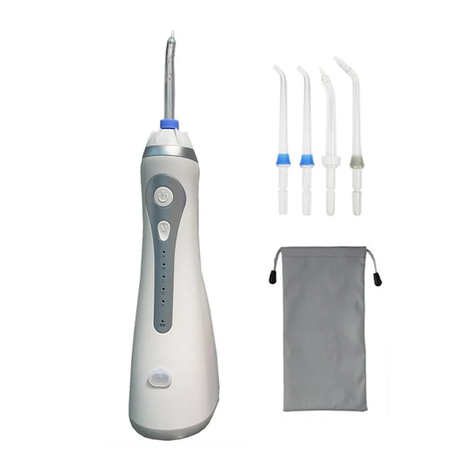 Digital Display Dental Flosser Water for Home Portable Dental White Blue Digital