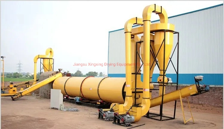 Mineral Processing Rotary Drum Dryer for Gypsum, Sand, Coal, Cement, Slag, Slurry, Limestone, Ore Powder, Rotary Drying Equipment