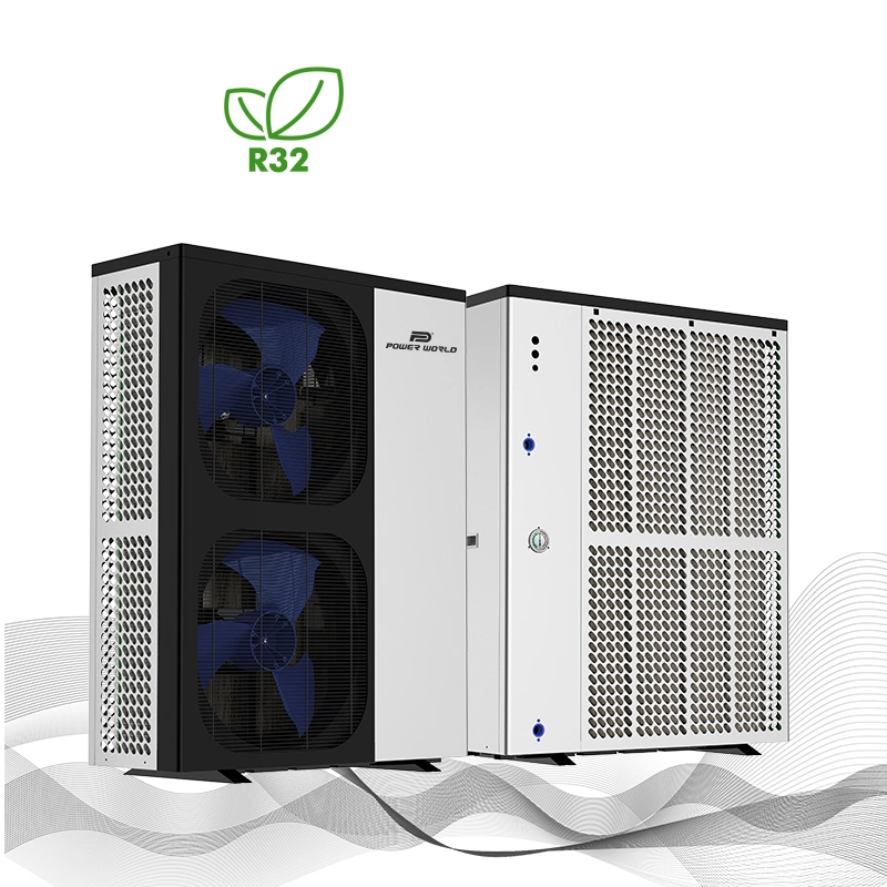 Guangzhou Foshan Air Heat Pump Energy Saving Monoblock R32 Full Inverter Heat Pump Hot Water Heater