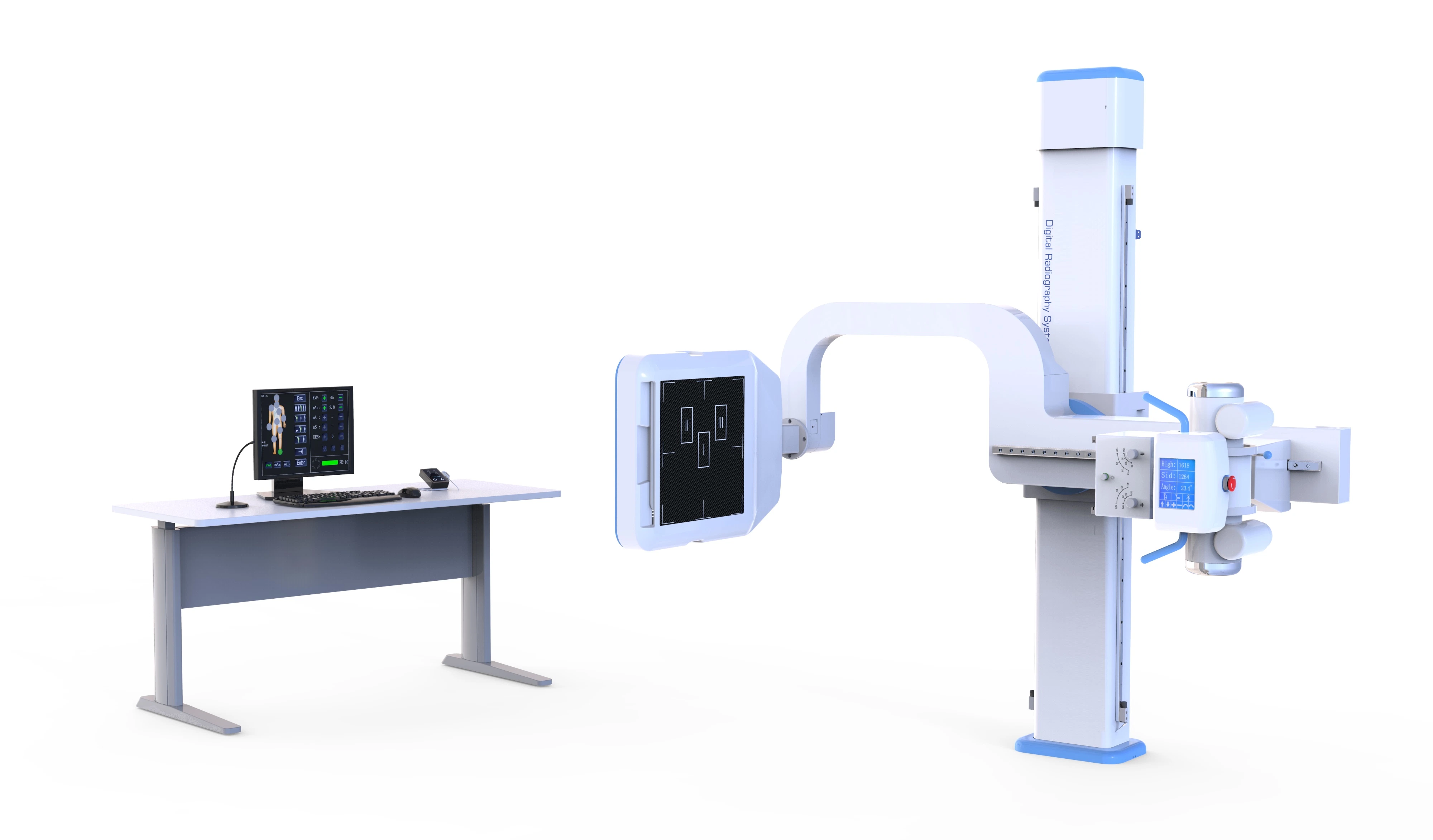 Dr-8500 Lista de precios de máquina de rayos X digitales del sistema de la Dra.