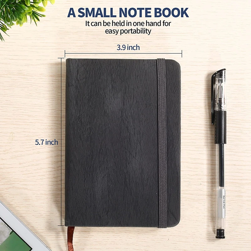 Custom Logo Wholesale A6 A5 Pocket Notebook Diary Book Printing