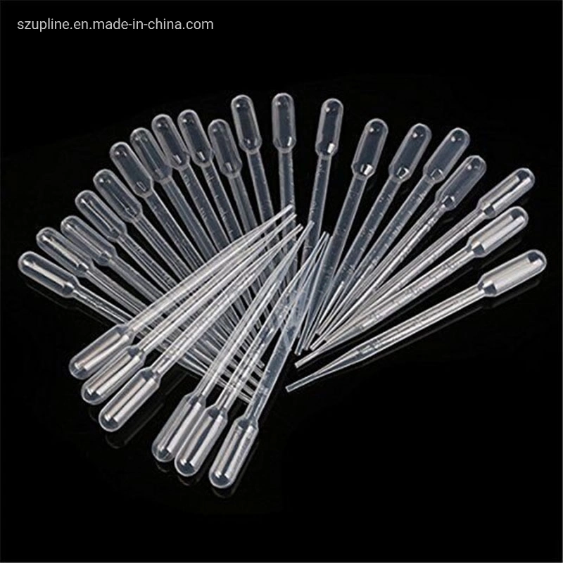 Plastic Transfer Pasteur Pipettes Disposable 5ml 10ml 1ml 3ml Pipetting