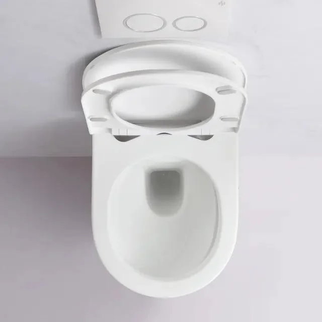 Bathroom Sanitary Ware Popular Rimless Save Space Wc Inodoro Ceramic Wall Hung Toilet