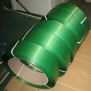 Reen Embossed Plastic Strapping Pet Packing Bricks Timbers 16mm Width Green Pet Plastic Strip