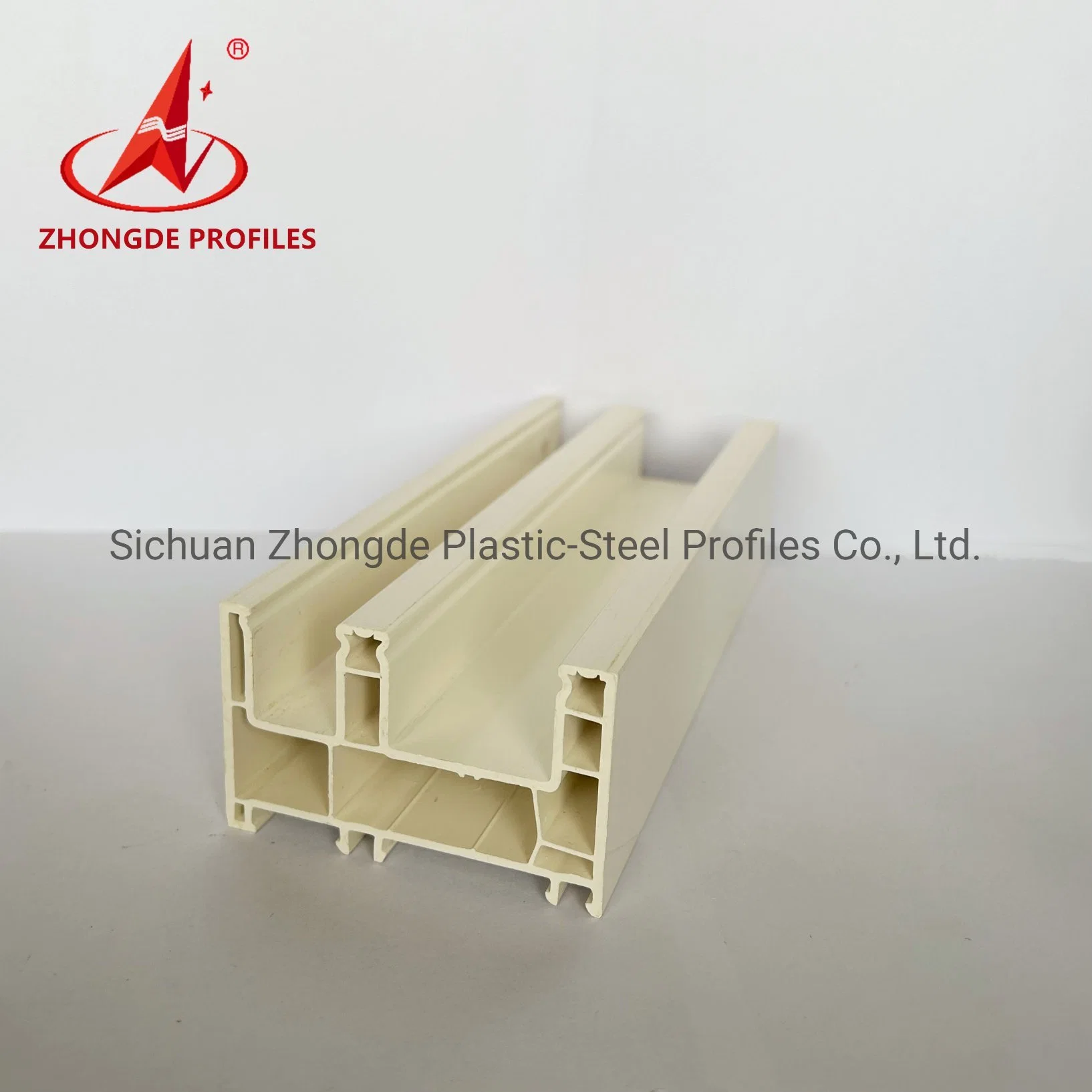 Zhongde Better UV Protection 100% Lead Free Low Price High Qulaity PVC/Plastic/PVC-U Profiles for Window&Door