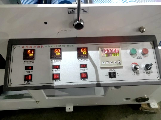 Multicolor Automatic Adhesive Paper Flexo Printing Machine