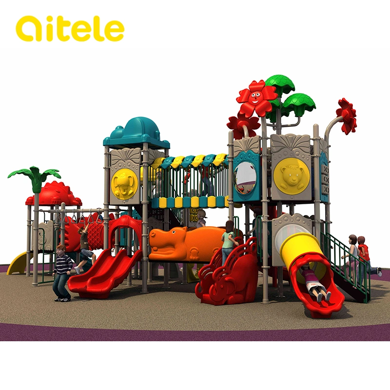 Outdoor Playground Zoo Series Children Playground (AW-14101)