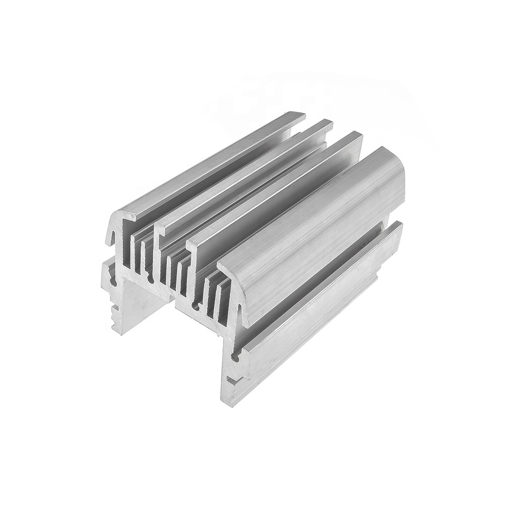 Aluminium Extrusion Profile Sun Flower Heat Sink Customized Further Processing