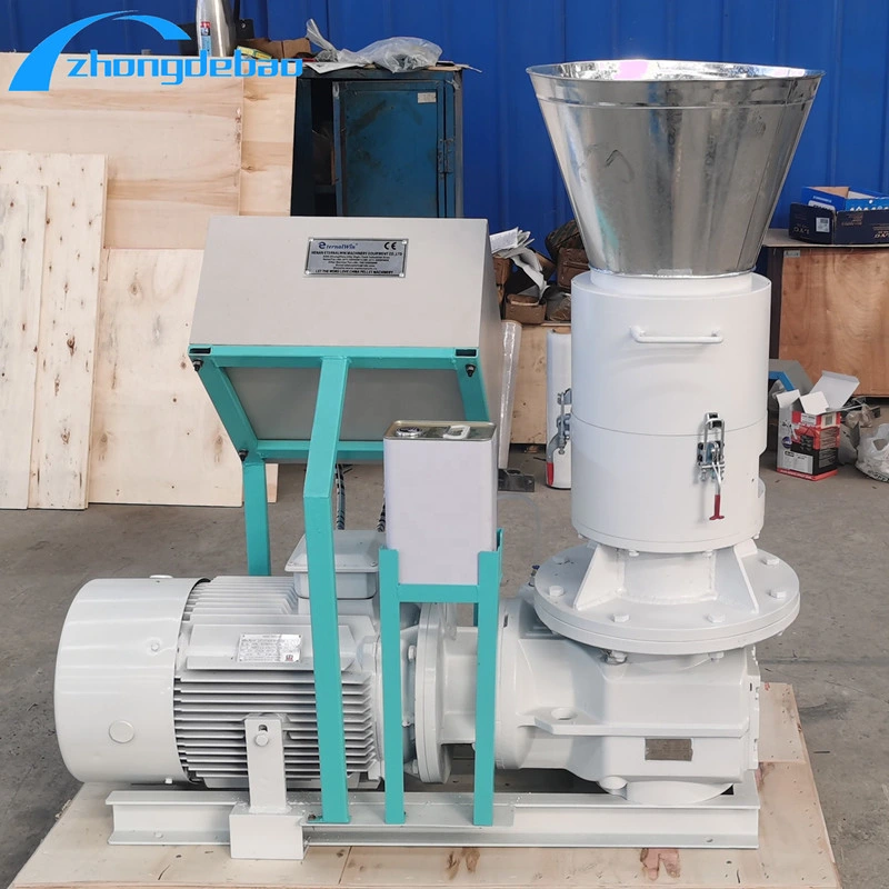 Rice Husk Straw Pelletizer Wood Pellet Machine Biomass Fuel Pellet Mill Machine Agricultural Waste Wood Pine Sawdust Pellet Machine for Sale