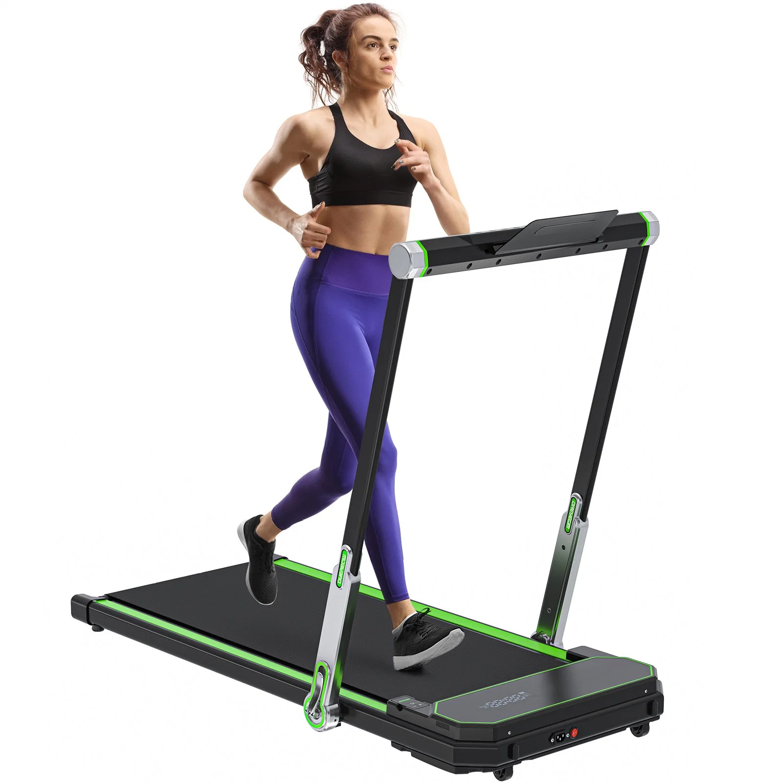 En virtud de la cinta de correr escritorio Todo 2-en-1 Caminar Pad Desk Cinta de correr, potente y silencioso caminar correr correr cinta de correr con control remoto