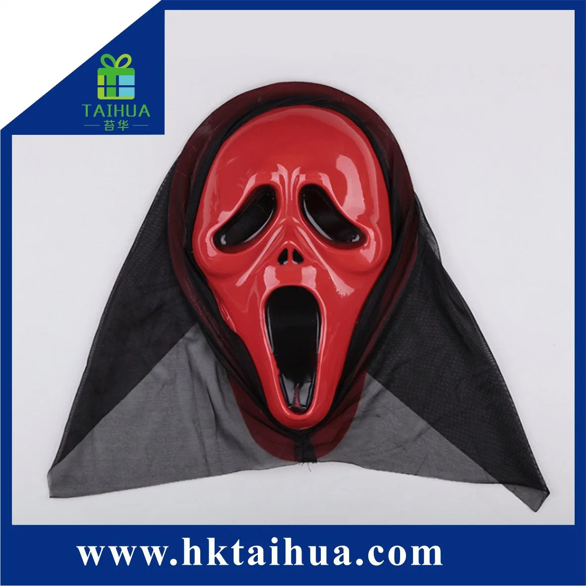 Halloween Supplies Carnival Party Custom Plastic The Terrorist Ghost Horror Death Scream Mask