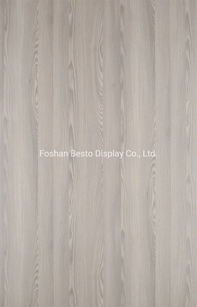 E1 Grade Furniture Panels Deep Textured Synchronized Plywood/MDF/Particle Board Panel for Decoration