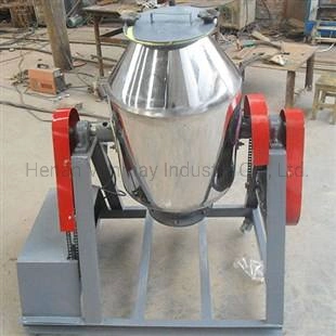 Small Rotating Drum Powder Mixer Stainless Steel Seed Blender