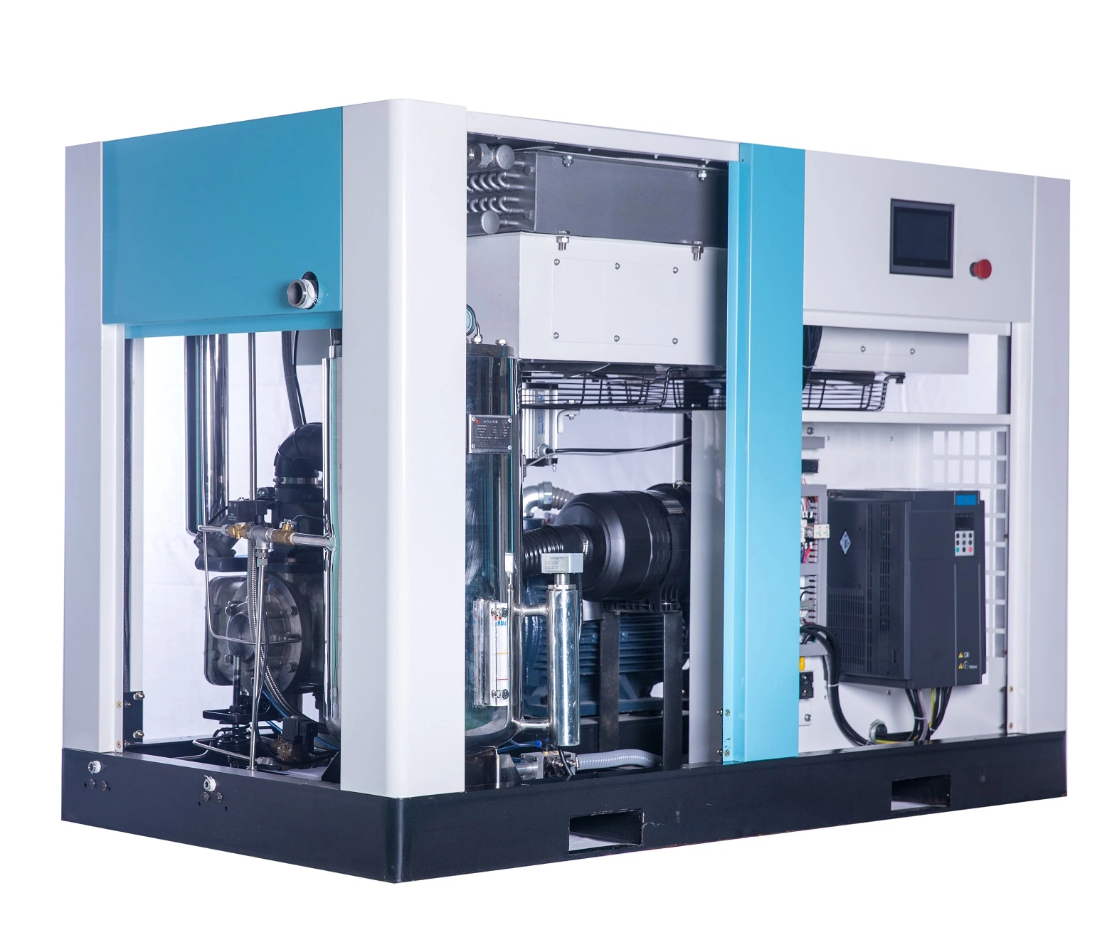 Medical Chemical Industry Single Stage Oil-Free Screw Type Air Compressor 6 M3/Min Medical Water-Lubrication Oil Free Oilless Single Screw Air Compressor