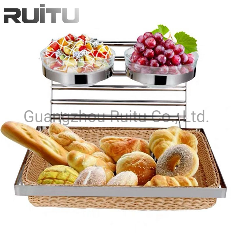 Buffet de madera multifuncional Tabla de almacenamiento Mini Cupcake Mostrar Té tapa de acrílico Placa de pastel de postre de bases de madera con cubierta de cúpula de acrílico