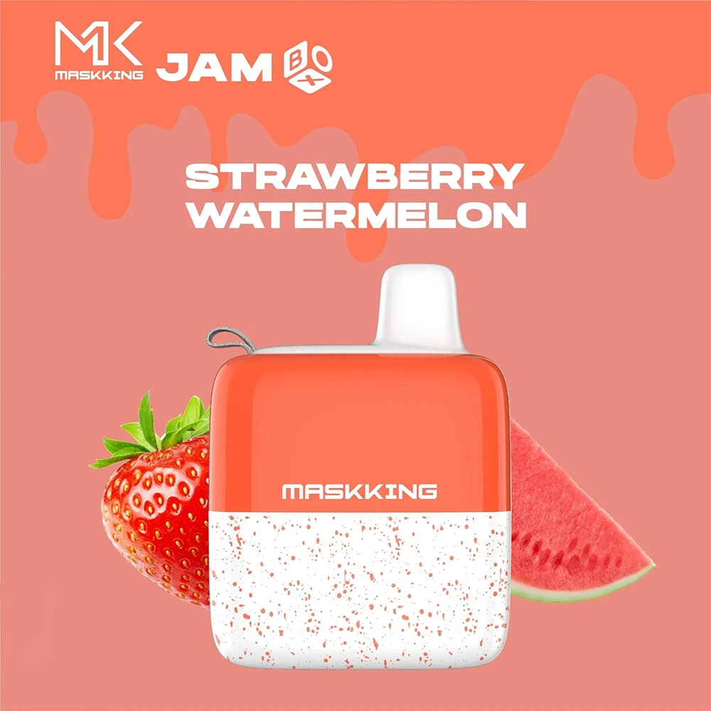 علبة بار AE Jam Box 5000 Pffs ODM Vape Puff خرطوشة زائد واحدة مزودة بفاخر يمكن التخلص منها بعد الاستخدام