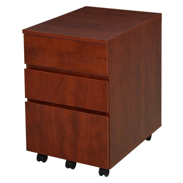 Les armoires de stockage modulaire en bois Soild 2 tiroirs de stockage de dépôt Office Cabinet fixe