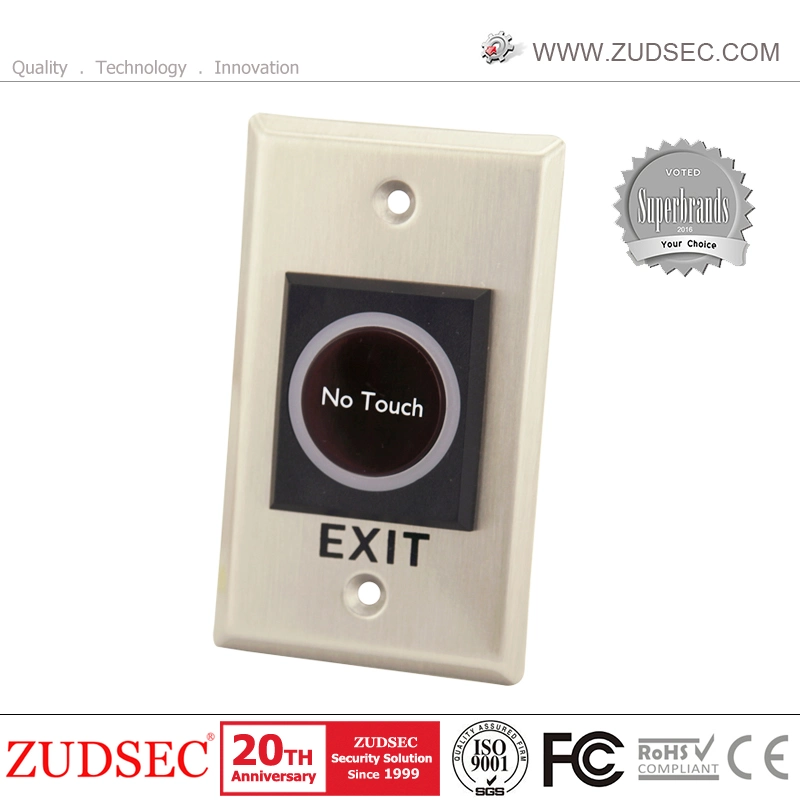 No Touch Infrared Sensor Exit Button Touchless Exit Button with IR Sensor and LED Indicator