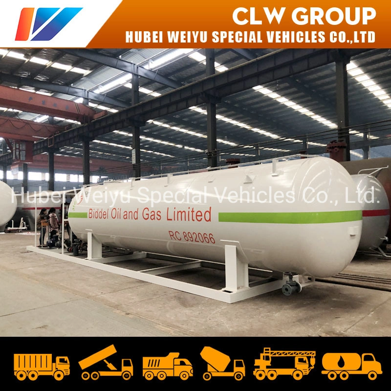 10mt 10tons 10t 20000L 20000liters LPG Gas Skid Refilling Station Tank Propane Filling Station for Sale