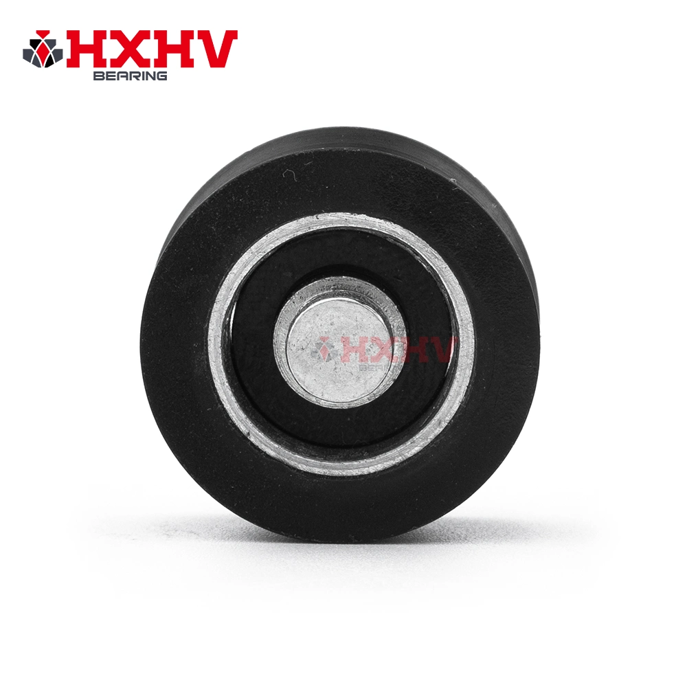 HXHV V groove black window door roller wheels for roller blade wheels