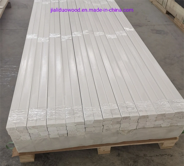 Surface Primed Wooden Paulownia Window Wood Shutter Components