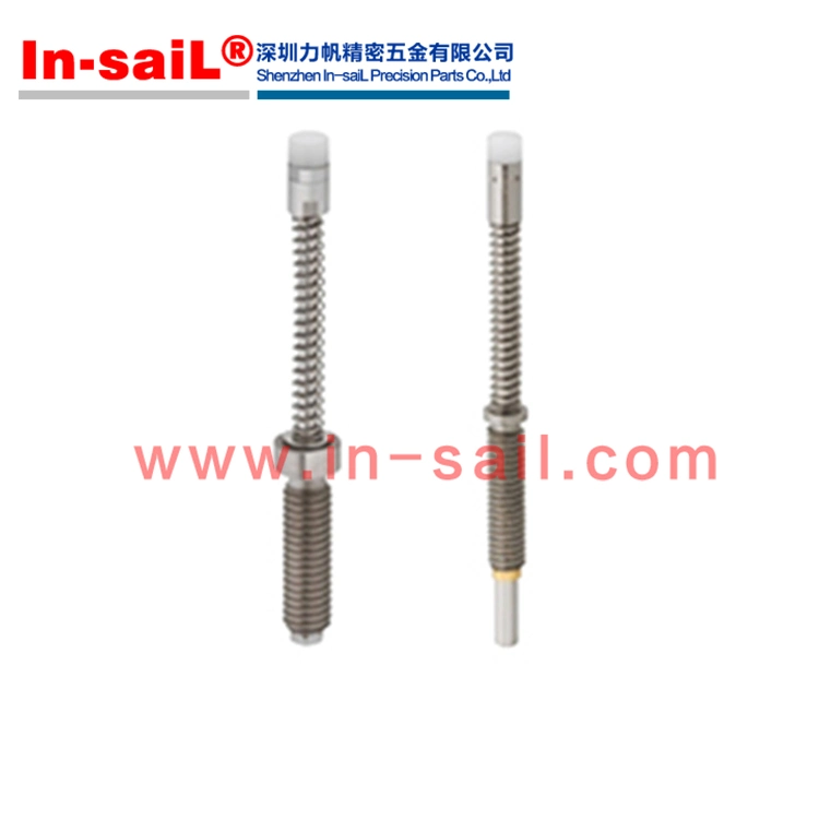 Short Threaded Indexing Plunger - Plastic Knob Type: Pxsa