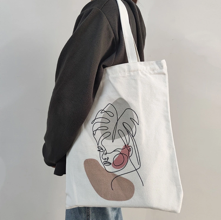 Cotton Gift Bag Promotion Custom Cotton Canvas Tote Bag with Logo