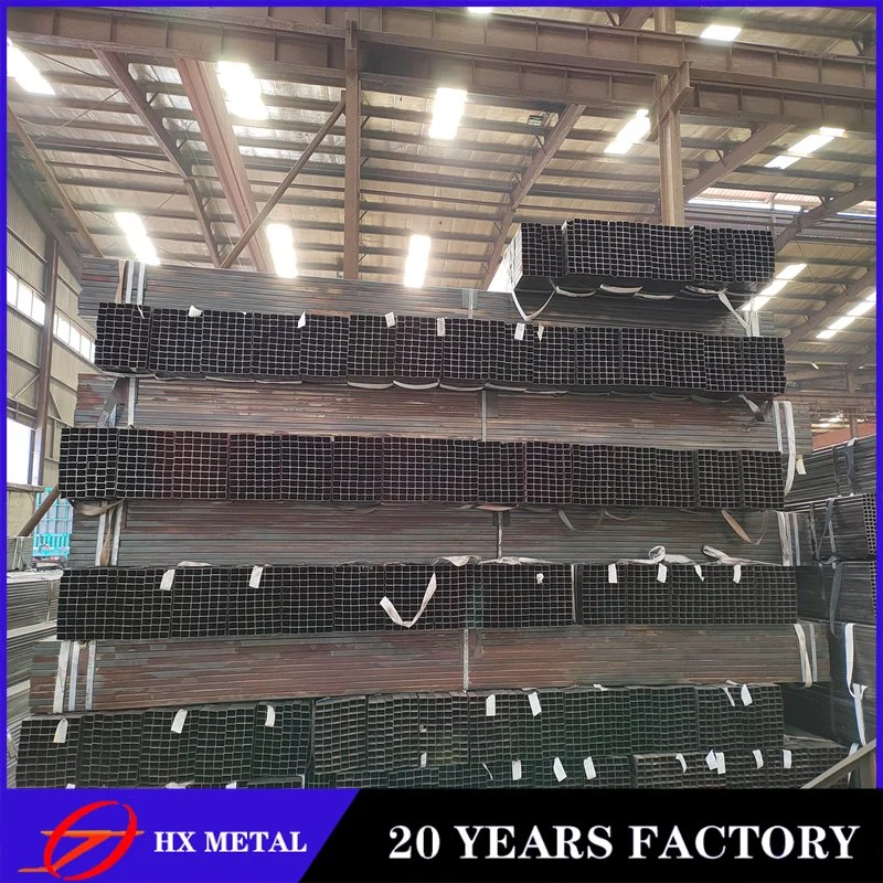 Mild Steel Square Tube Profiles Sizes Tubular 1020 Galvanized Steel Square Tube Weight Square Section Metal Tube