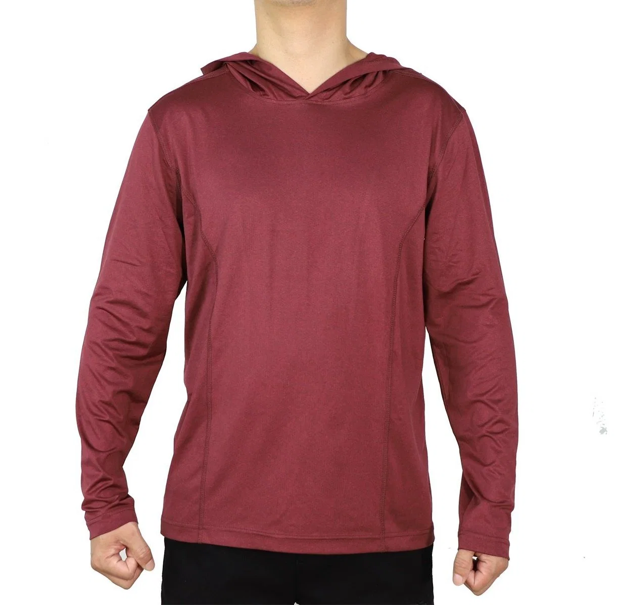 Men&prime; S Casual Simple Design Multi-Color Customize Hooded Sweatshirt Clothing