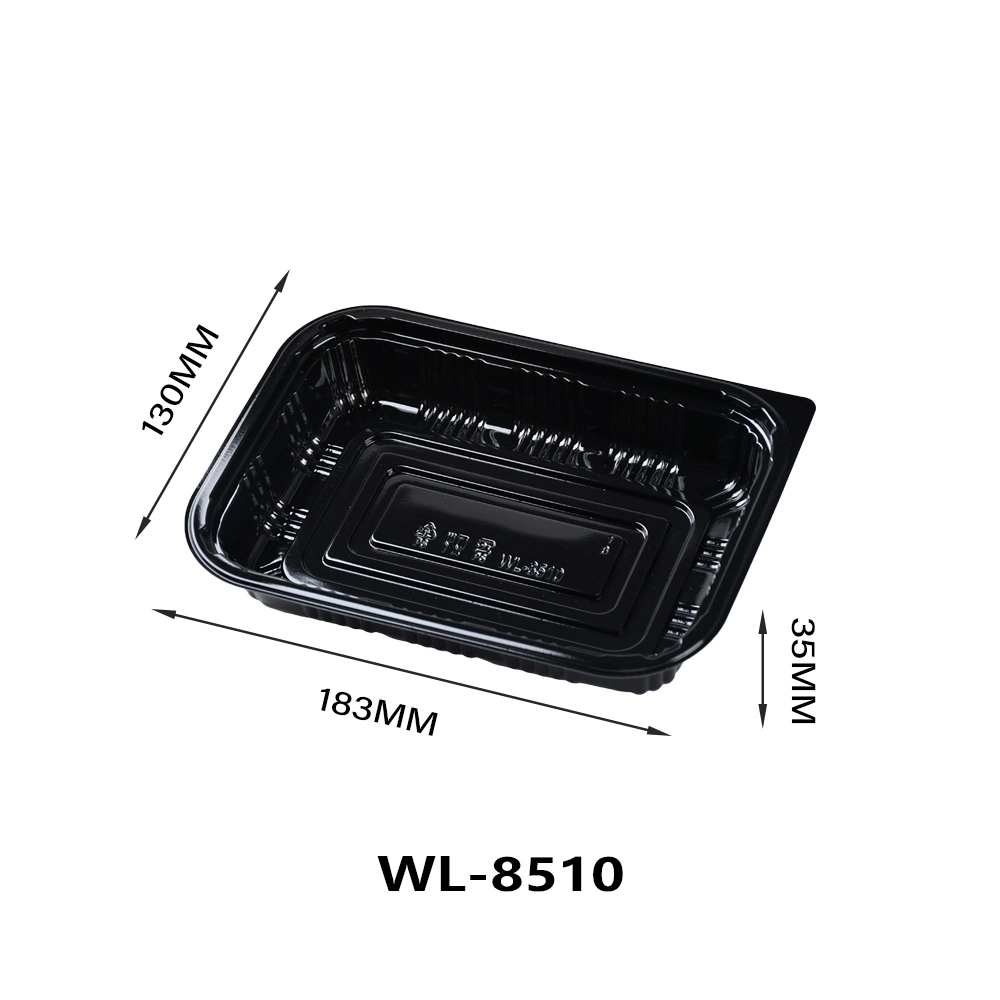 Caja de almuerzo desechable para envases de alimentos al por mayor.