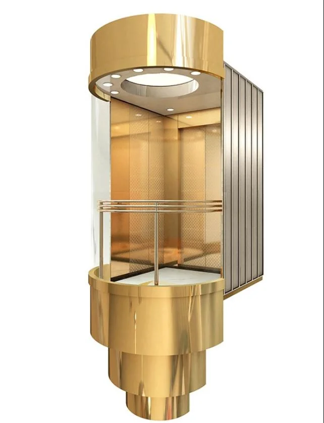 Indoor Circular Glass Sightseeing Elevator Lifts with Factory Price