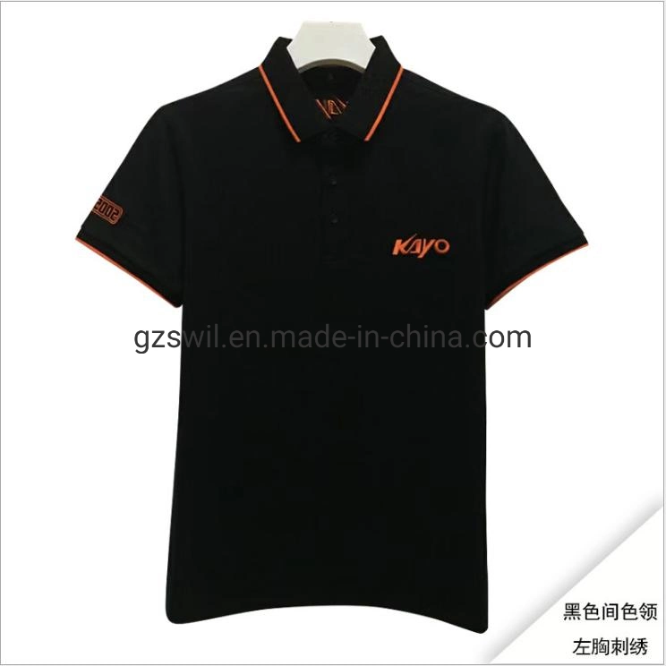 Custom Design Logo Polo Shirt Short Sleeve