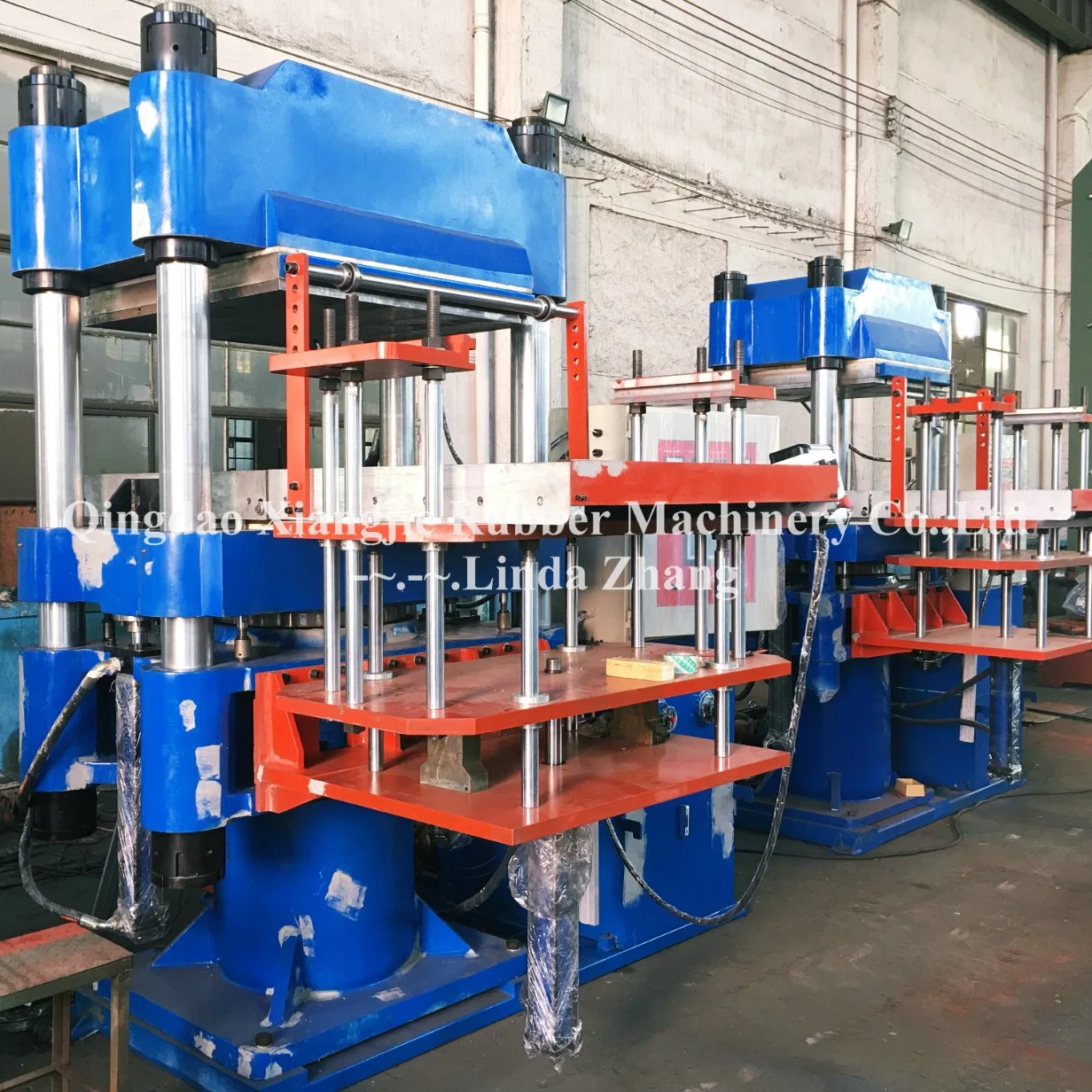 2rt Automatic Rubber Part Vulcanizing Press Rubber Making Machine