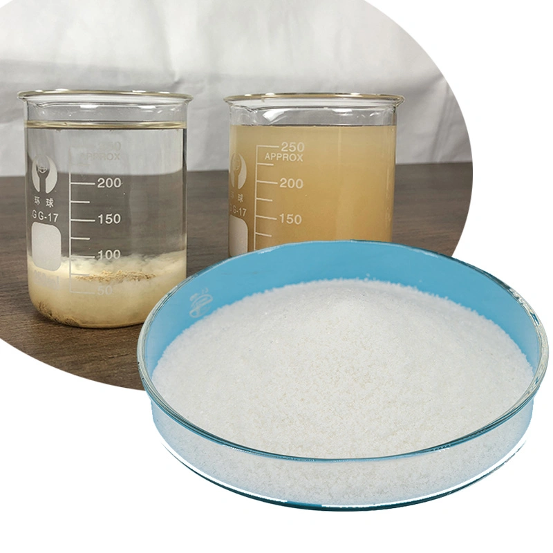 Cationic PAM Emulsion Anion Polyacrylamide pour les eaux usées industrielles.