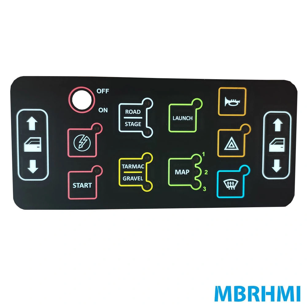 Conductive Ink Printing Circuit Matrix Membrane Keypad Switch for Vending Machine Keypad