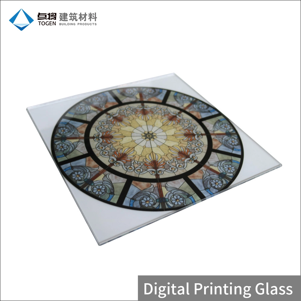 واجهة مبنى تيوجين الديكور Digital Printing Glass