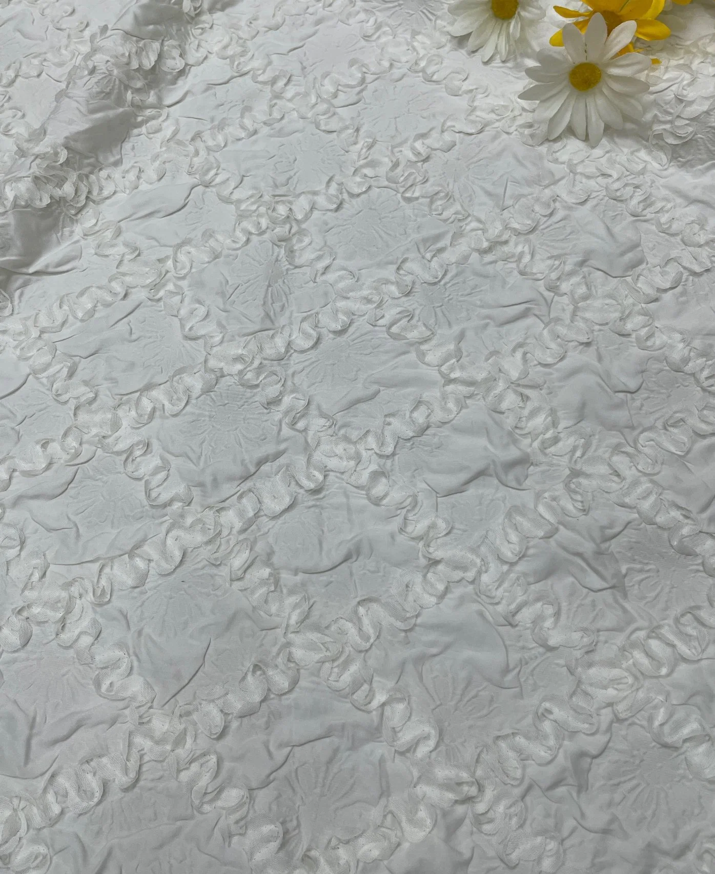 High Quality African Swiss Sequence Material Tulle Lace Fabric Embroidery for Garments