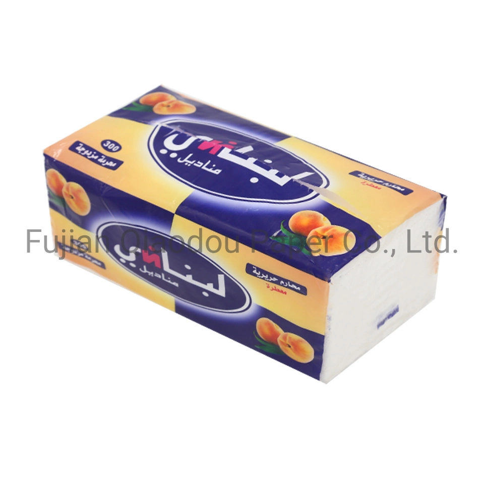 Wholesale Cheap Price Hygienic Recycled Pulp 3 Ply Facial Tissue Paper for Restaurant