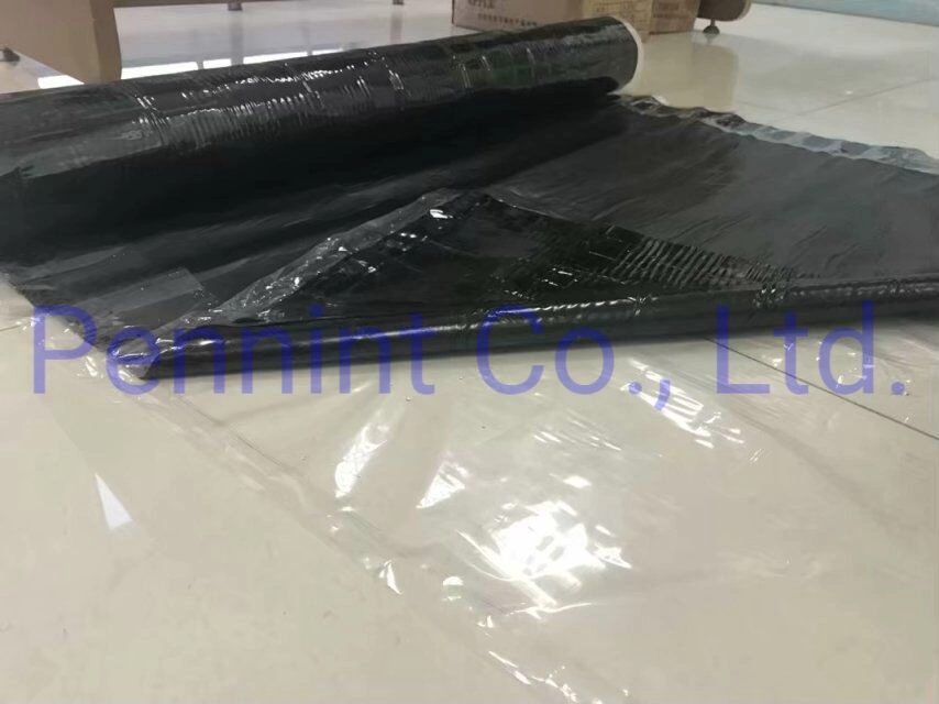 Cross-Laminated HDPE Filmed Bitumen Membrane Self-Adhesive Sheet