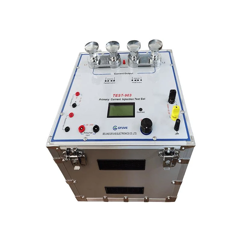 Test-903 MCCB Primary Current Injection Testing Procedure of Circuit Breakers