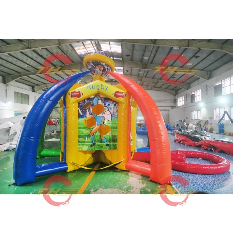 5 in 1 Inflatable Carnival Games, Kids Popular World Sports Games, Commercial Party Rent Hoop Games