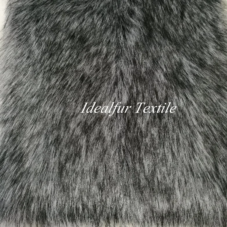 Black Raccoon Faux Fur Plush Fake Fur