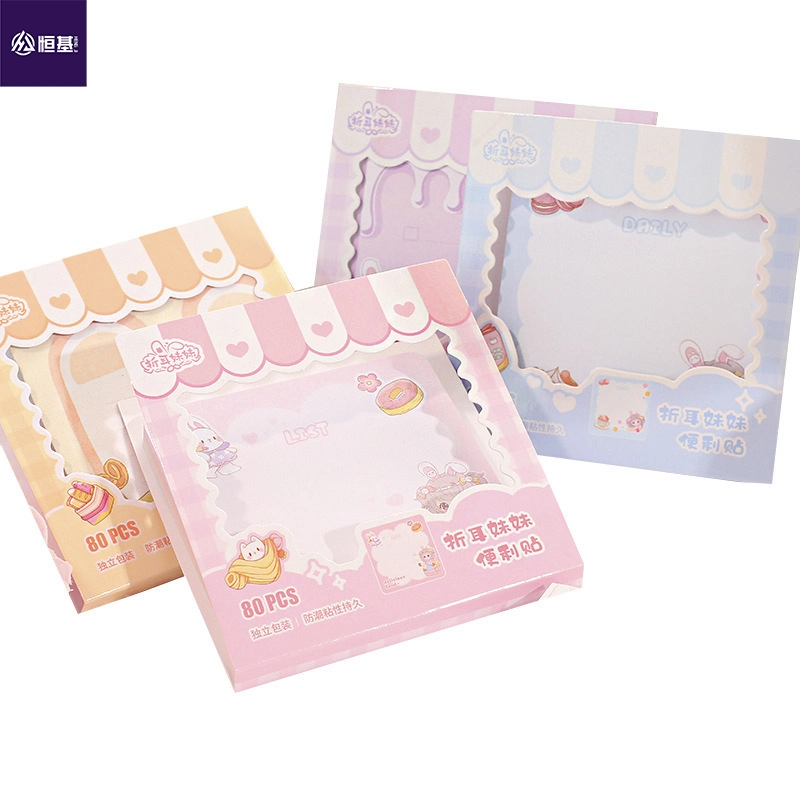 Custom Printed Paper List Notepad Office Planner Lovely Memo Sticky Notes Pads