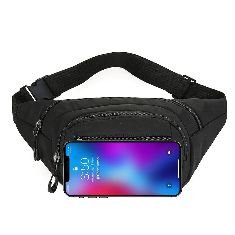 Moda cinturón ajustable Deporte Deporte Canvas Unisex Fanny Pack cintura Bolsa