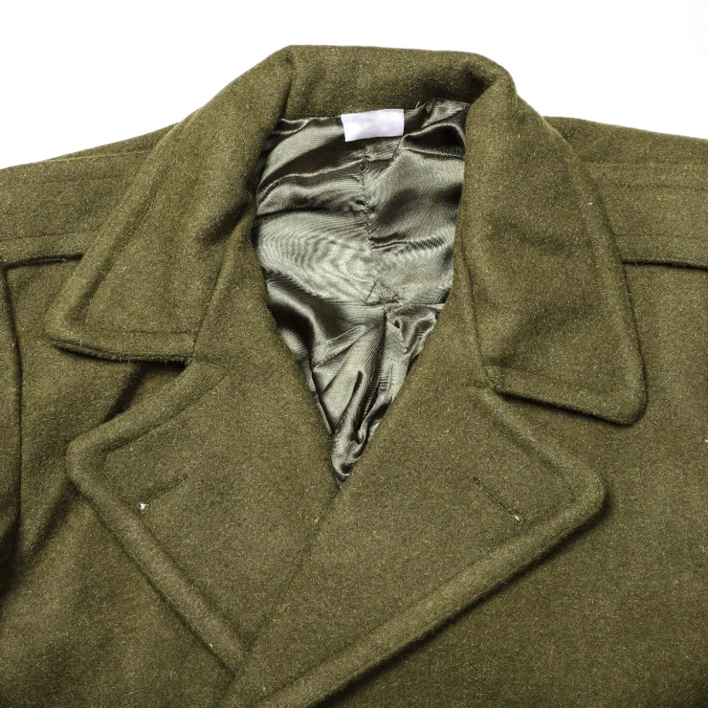 Autumn Fashion Men&prime; S Army Green Suede Coat