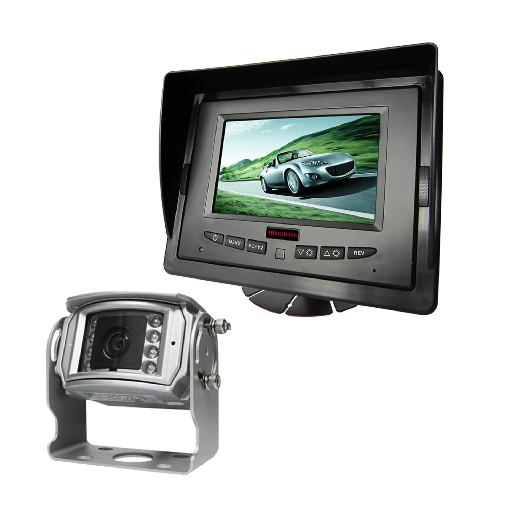 5 Inch Digital LCD Car Rear View Backup Monitor for Bus, Trucks