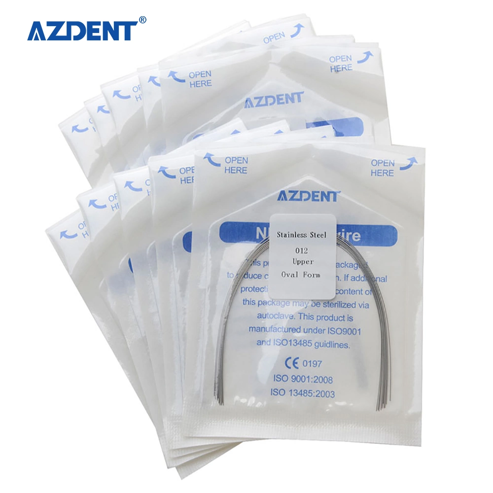 Dental Clinic Use Arch Wire Orthodontic to Adjust Teeth 012 Uper