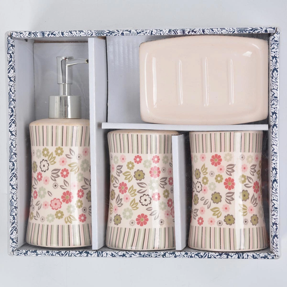 Wholesale/Supplier Various Colors and Sizes Ceramic Bath Set for Bathroom Decoration