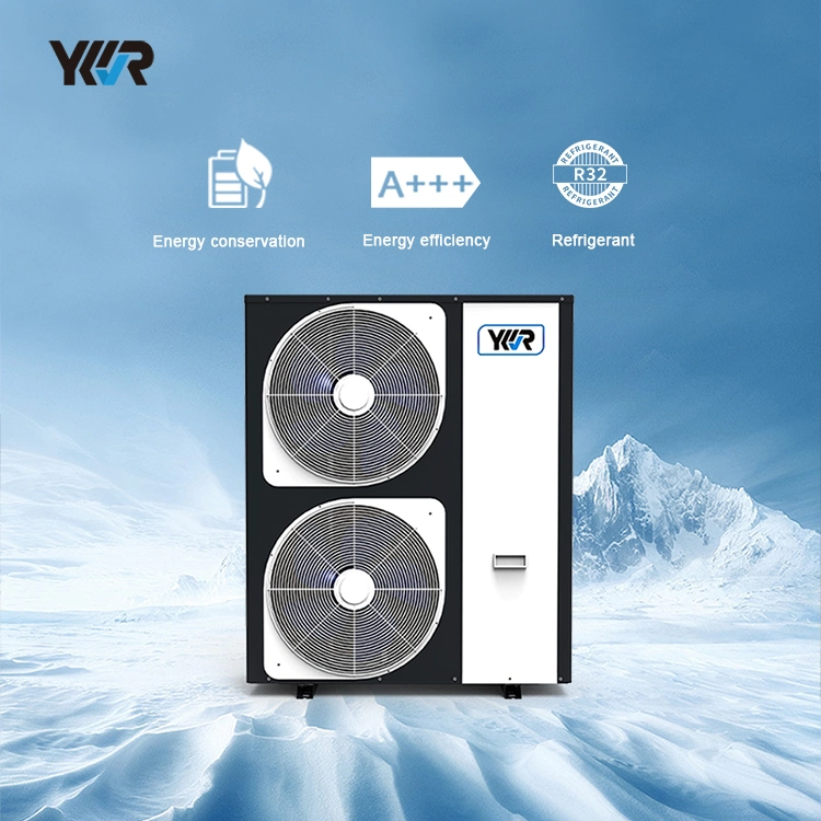 Ar de arrefecimento de aquecimento doméstico de água quente Ykr para Monoblock de água Sistema de bomba de calor do inversor de corrente contínua (DC) Evi para Wi-Fi