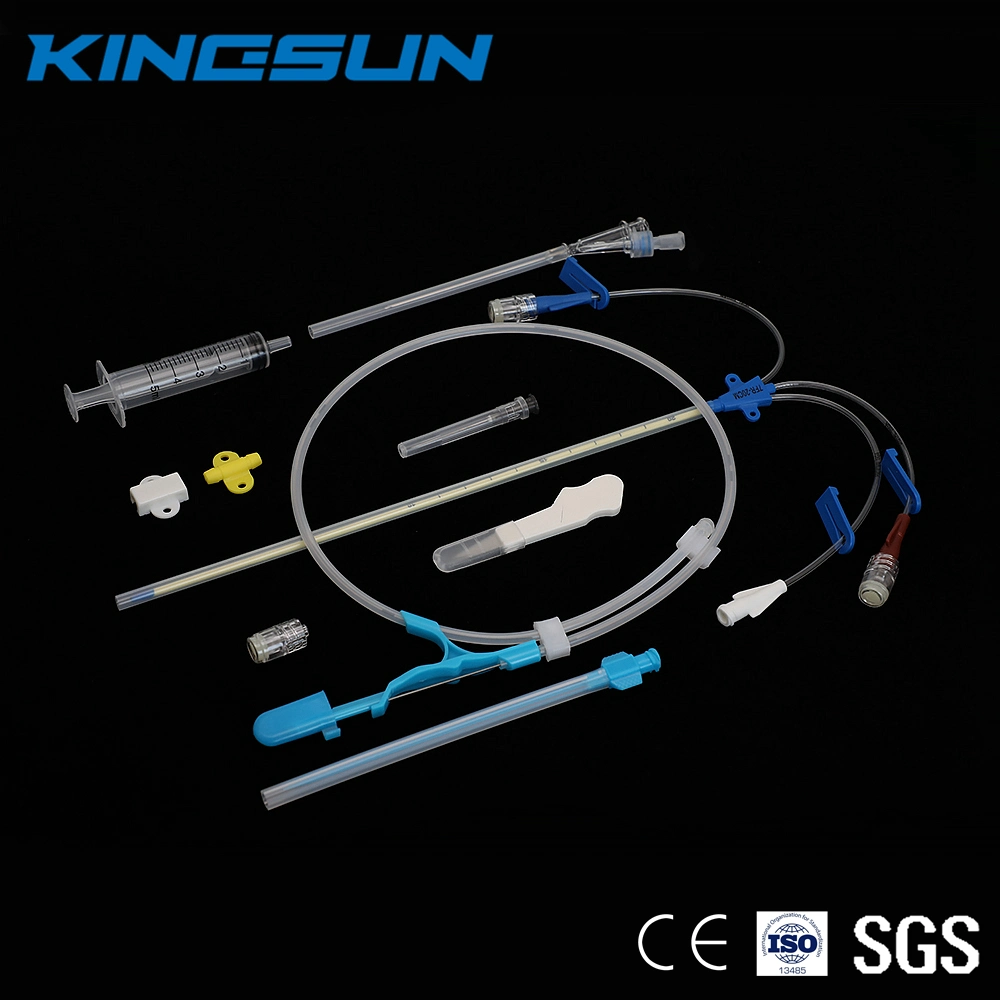 Disposable Medical Single Lumen Central Venous Catheter Kit/CVC Kit Supplier 14G